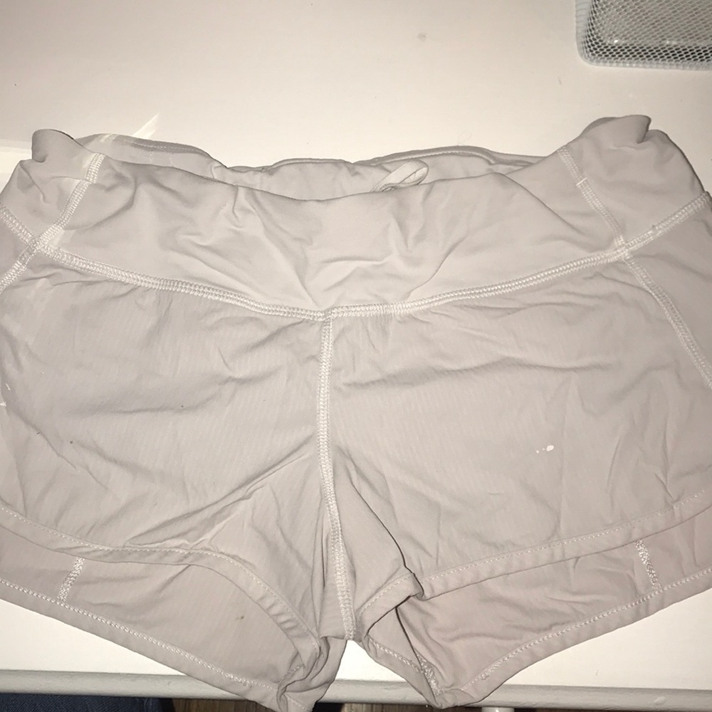 Light Pink Lululemon Shorts Size 2